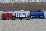 Set Inselbahn Wangerooge Personenzug und G&uuml;terzug