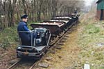 Lorenzug beim Deutschen Feld- und Kleinbahnmuseum in Deinste 2005